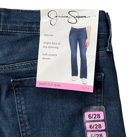 NWT Jessica Simpson Ladies Bootcut Jean Size 6 - Picture 9 of 13